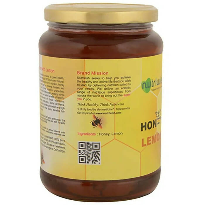 Nutriwish 100% Pure Organic Honey Lemon - Distacart