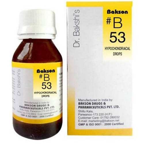 Bakson&#39;s Homeopathy B53 Drops