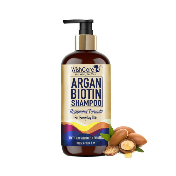 Wishcare Argan Oil Biotin Shampoo - Distacart
