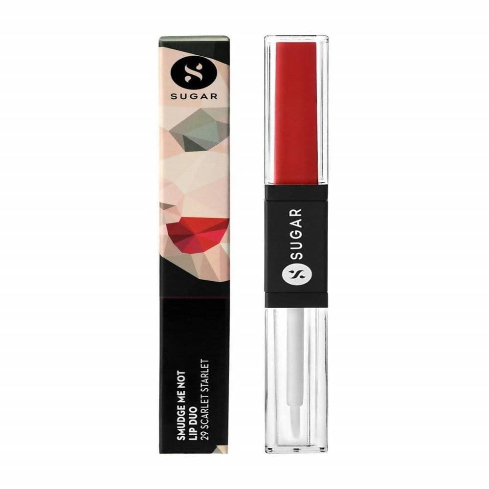 Sugar Smudge Me Not Lip Duo - Scarlet Starlet (Orange Red) - Distacart