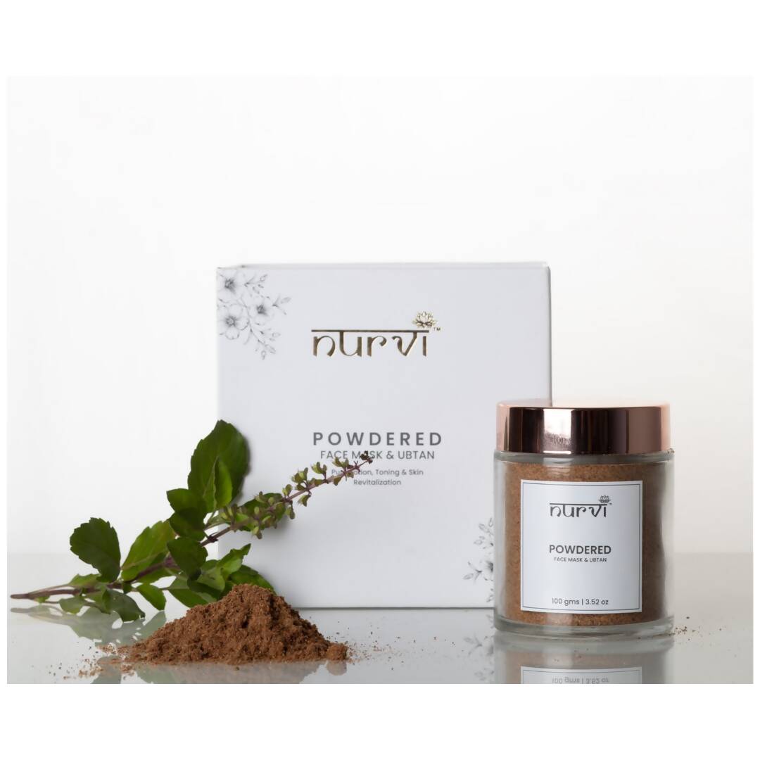 Nurvi Powdered Face Mask & Ubtan - Distacart