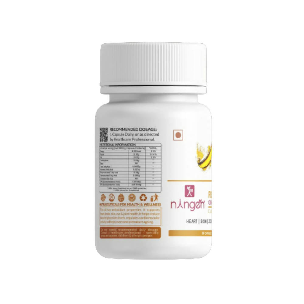 Ningen Omega 3-6-9 Fish Oil Capsules - Distacart