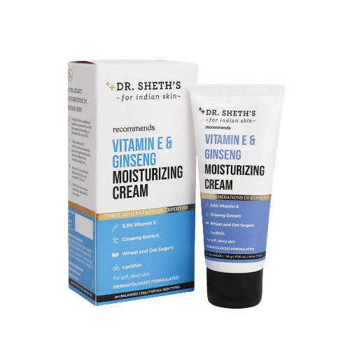 Dr. Sheth's Vitamin E & Ginseng Moisturizing Cream - Distacart