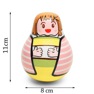 Matoyi Wooden Roly Poly (Doll) For Kids - Distacart