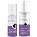 Thumbnail for Dermistry Salicylic Acid Body Wash & Anti Acne Foaming Face Wash - Distacart