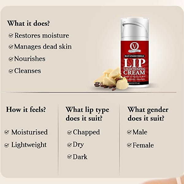 Vital Organics Lip Lightening Cream