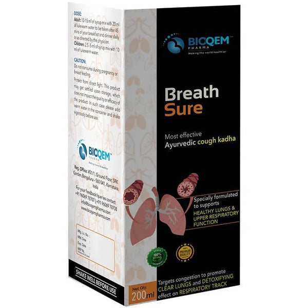 Bioqem Pharma Breath Sure Ayurvedic Kadha - Distacart