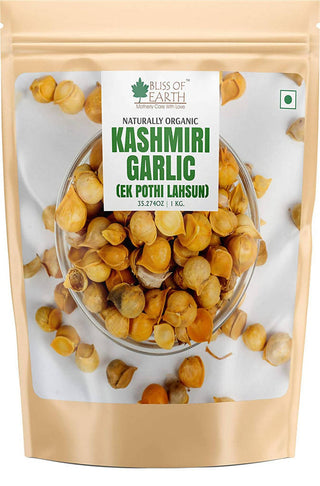 Bliss of Earth Naturally Organic Kashmiri Garlic - Distacart