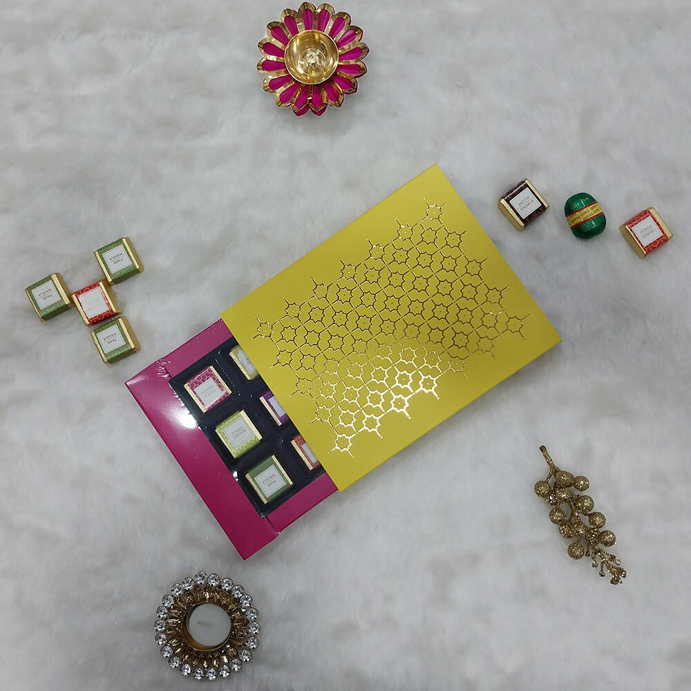 Dibha Ruchoks Assorted Chocolate Gift Pack (12 Assorted Chocolates) - Distacart