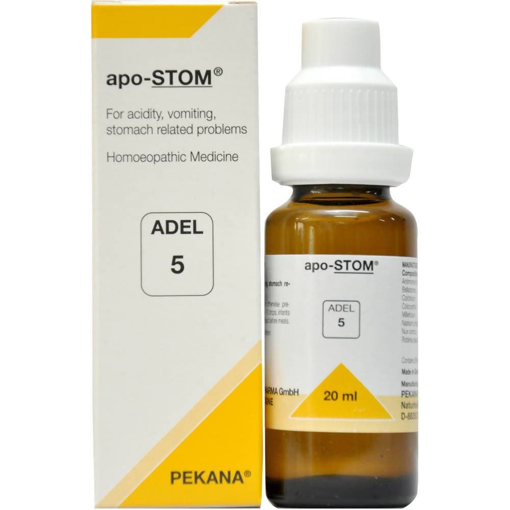 Adel Homeopathy 5 Apo-Stom Drop - Distacart