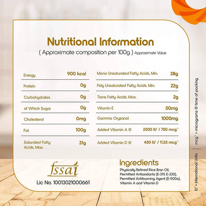 Fortune Rice Bran Health Oil - Distacart