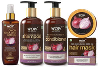 Thumbnail for Wow Skin Science Onion Black Seed Oil Hair Care Ultimate 4 Kit