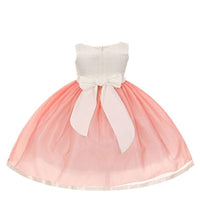 Thumbnail for Asmaani Baby Girl's Multi-Coloured Satin A-Line Maxi Full Length Dress (AS-DRESS_22162) - Distacart