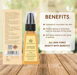 Thumbnail for Bella Vita Organic Celeb Shine Body Luminizing Shimmer skin Gloss Lotion Gold Shea Butter Almond - Distacart