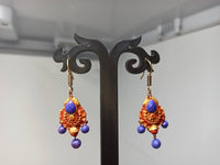 Thumbnail for Terracotta Boho Style Hangings-Golden Red And Blue