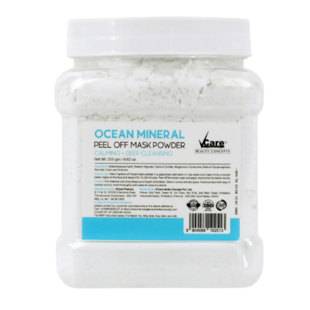 VCare Ocean Mineral Jelly Peel Off Mask Powder - Distacart