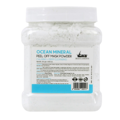VCare Ocean Mineral Jelly Peel Off Mask Powder - Distacart