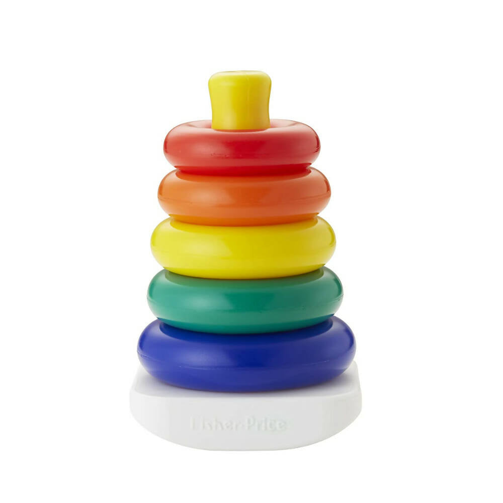 Buy Fisher Price Rock-A-Stack - Classic Stacking Toy With 5 Colorful ...