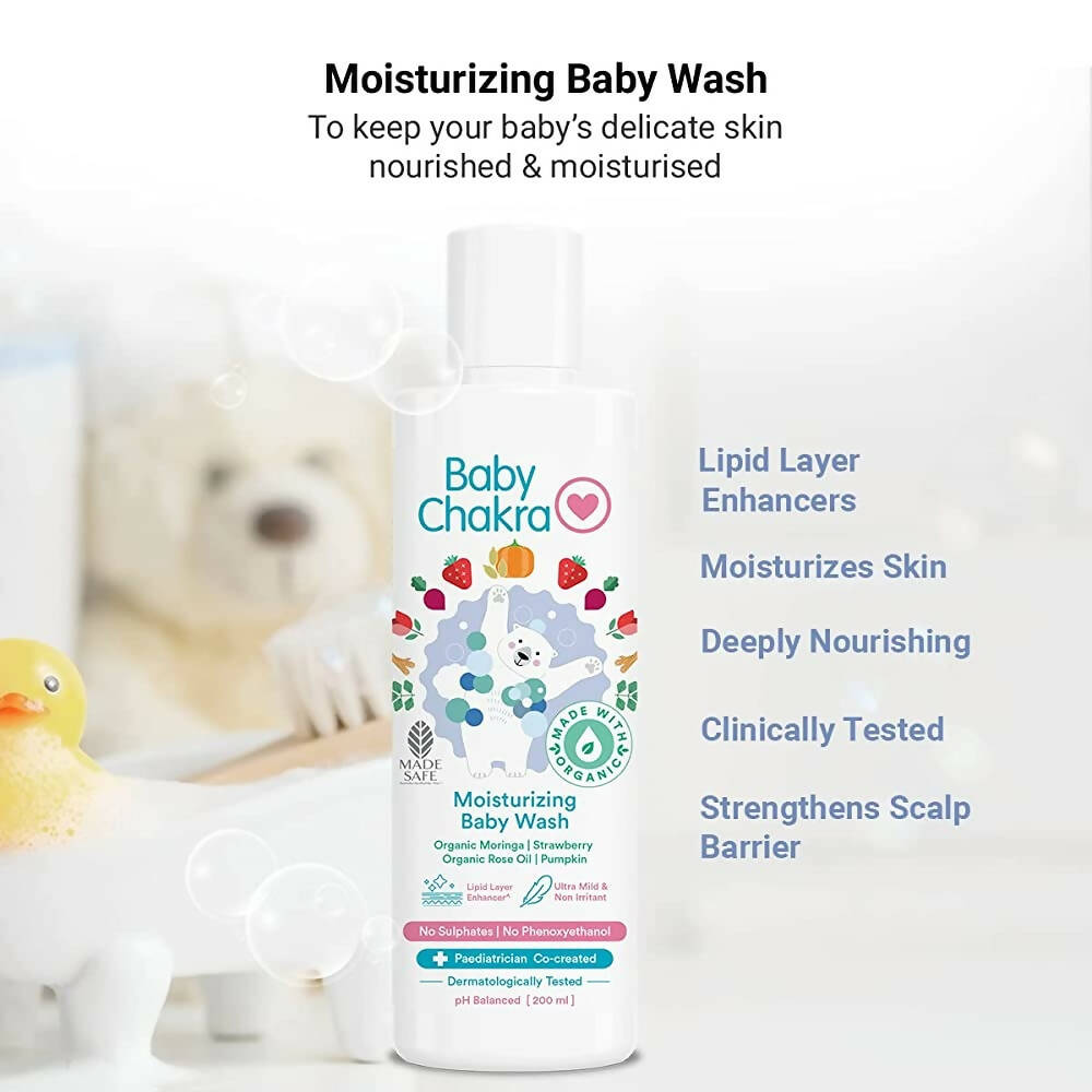 BabyChakra Moisturizing Baby Wash - Distacart