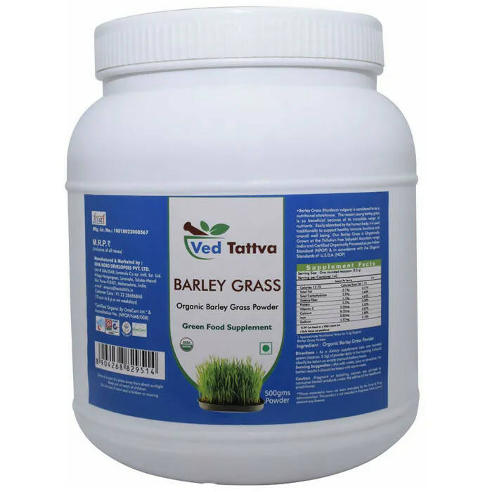 Ved Tattva Barley Grass Powder - Distacart