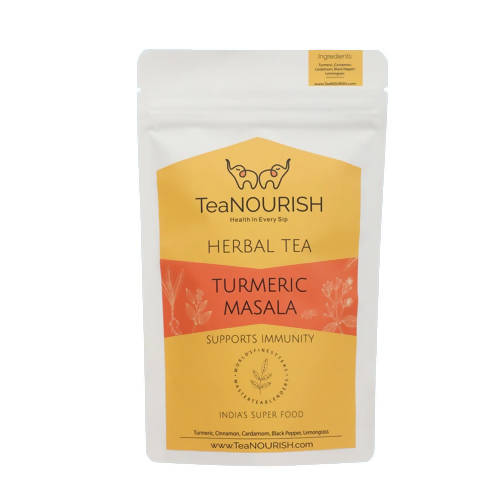 TeaNourish Turmeric Masala Herbal Tea - Distacart