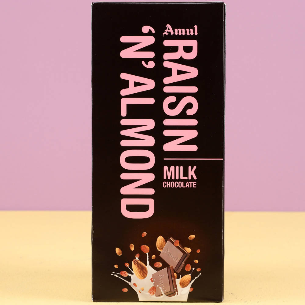 Amul Raisin N Almond Chocolate