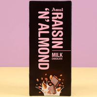 Thumbnail for Amul Raisin N Almond Chocolate