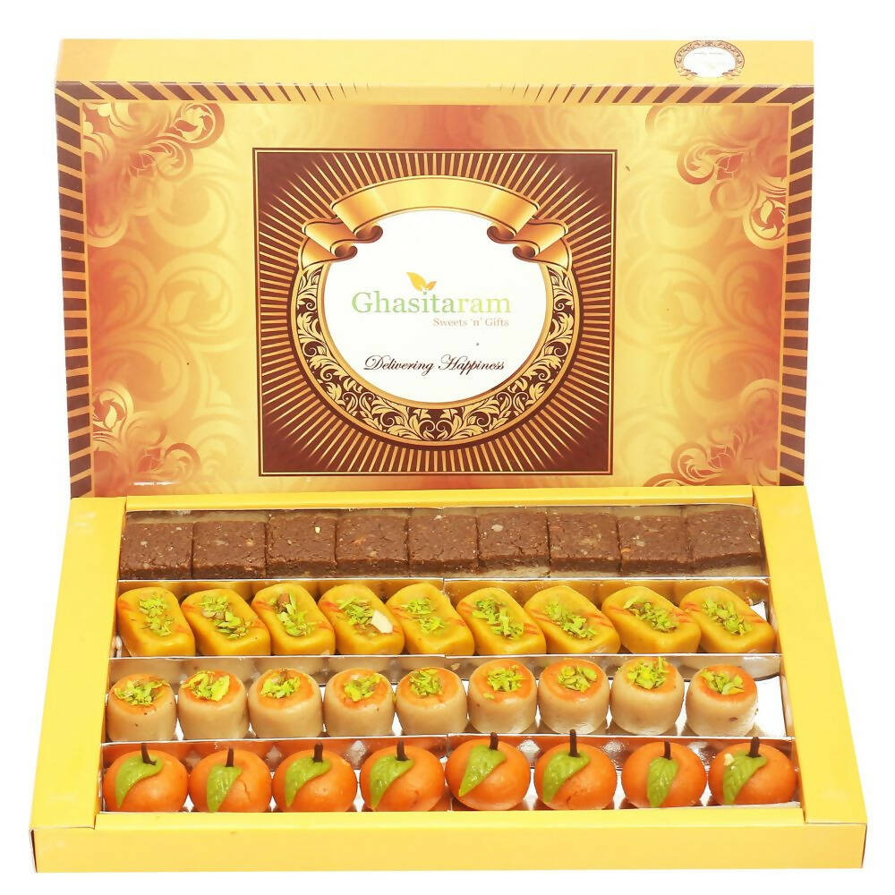 Ghasitaram Kaju Sugarfree Sweets Assorted Box - Distacart