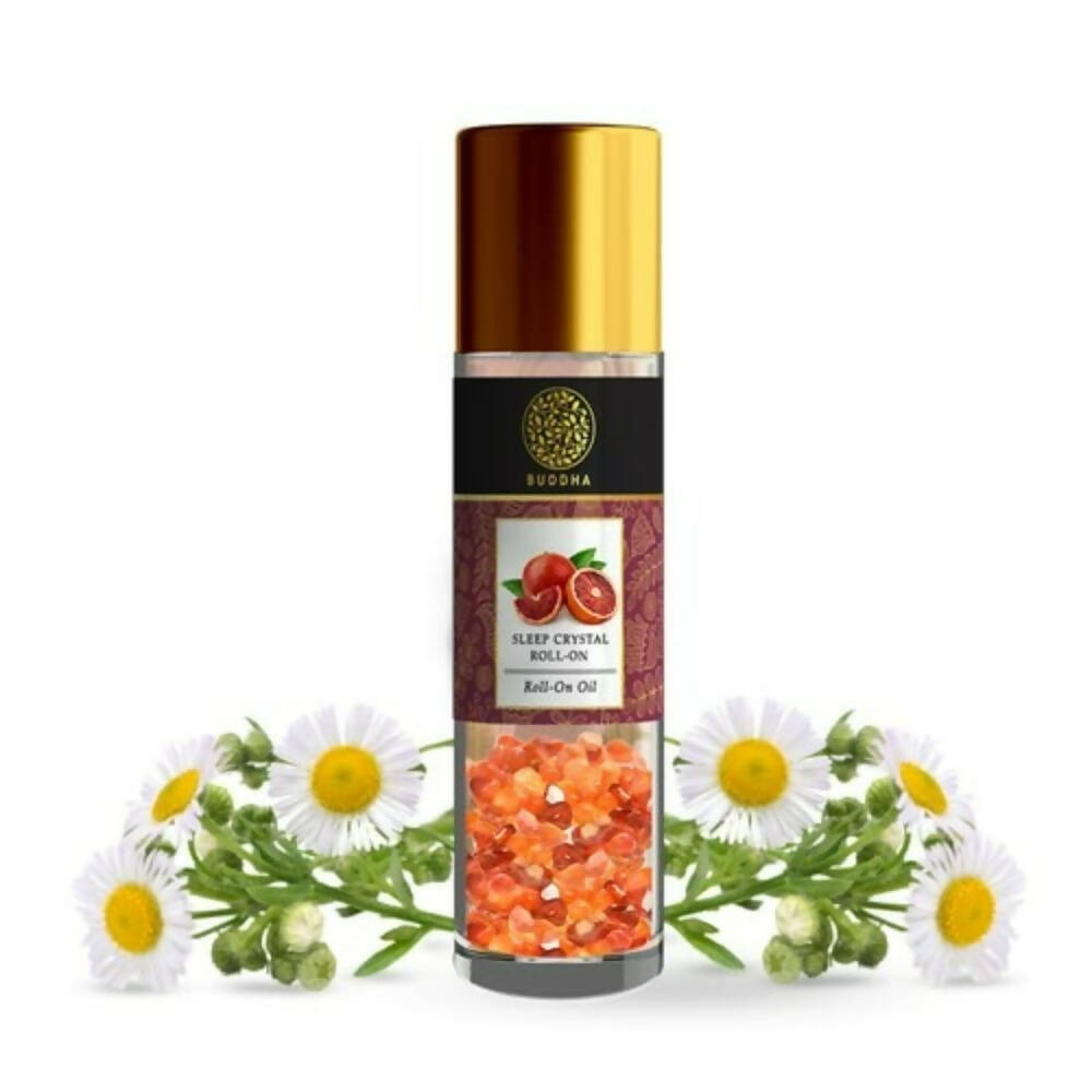 Buddha Natural Sleep Carnelian Stone Essential Oil RollOn - Distacart