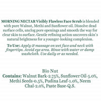 Thumbnail for Biotique Advanced Ayurveda Bio Morning Nectar Visibly Flawless Face Scrub 50Gm