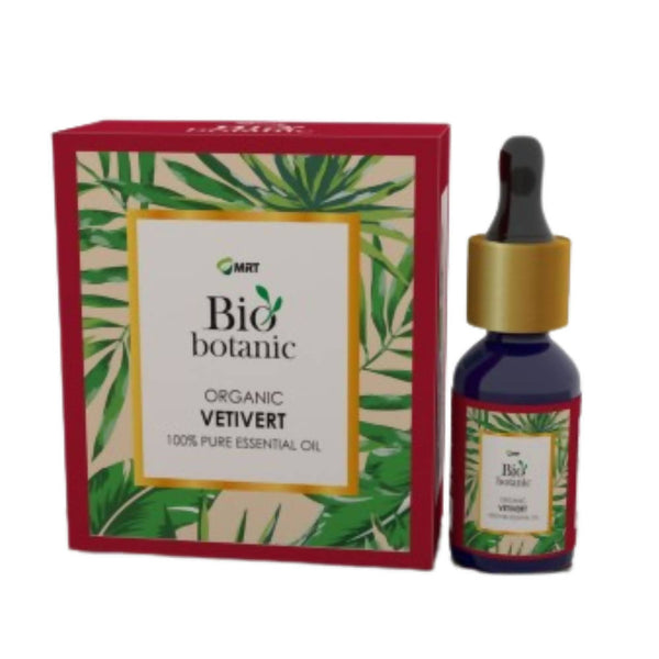 MRT Organics Bio Botanic Vetiver Pure Essential Oil - Distacart