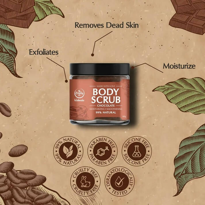 The Beauty Co. Chocolate Coffee Body Scrub - Distacart