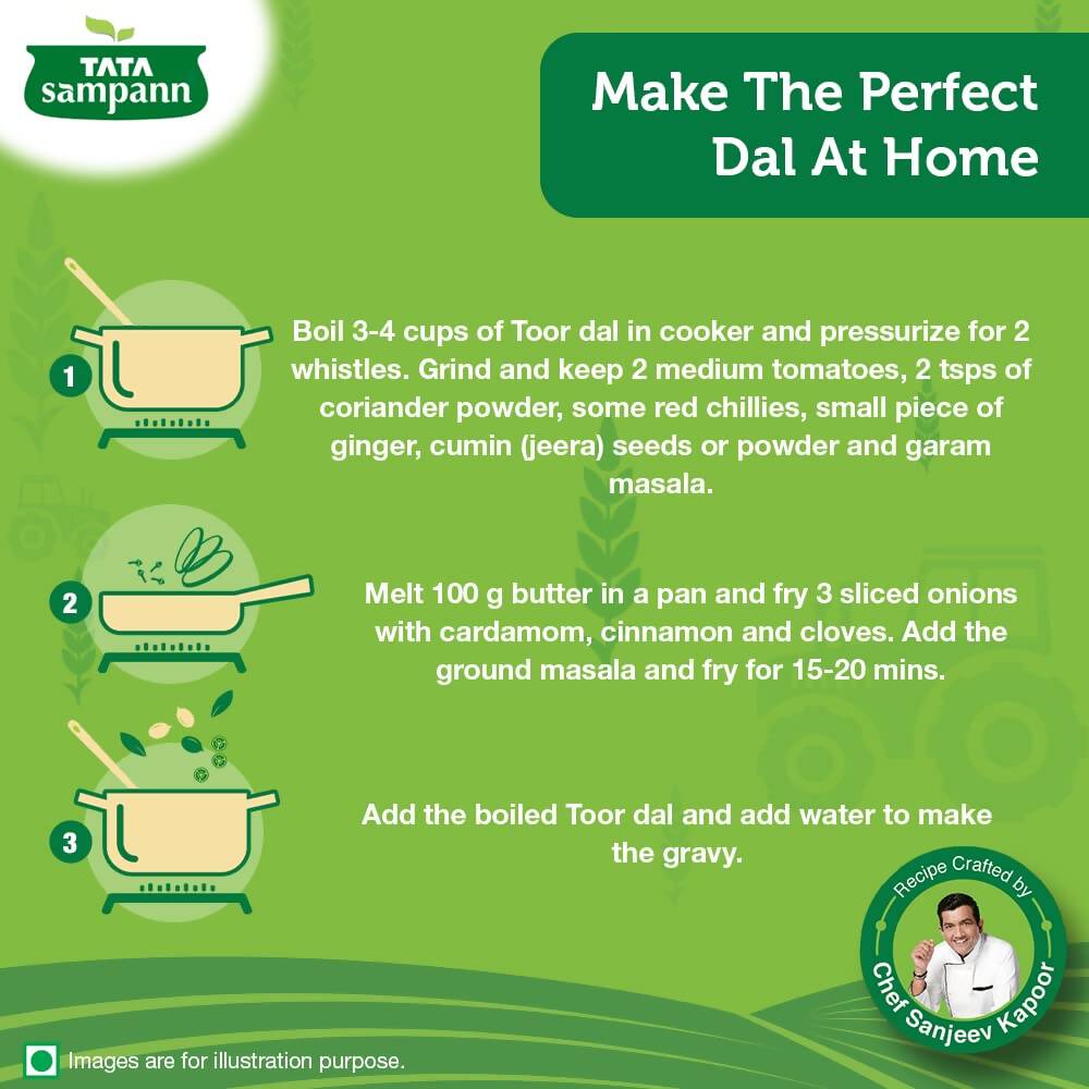 Tata Sampann Unpolished Toor Dal - Distacart