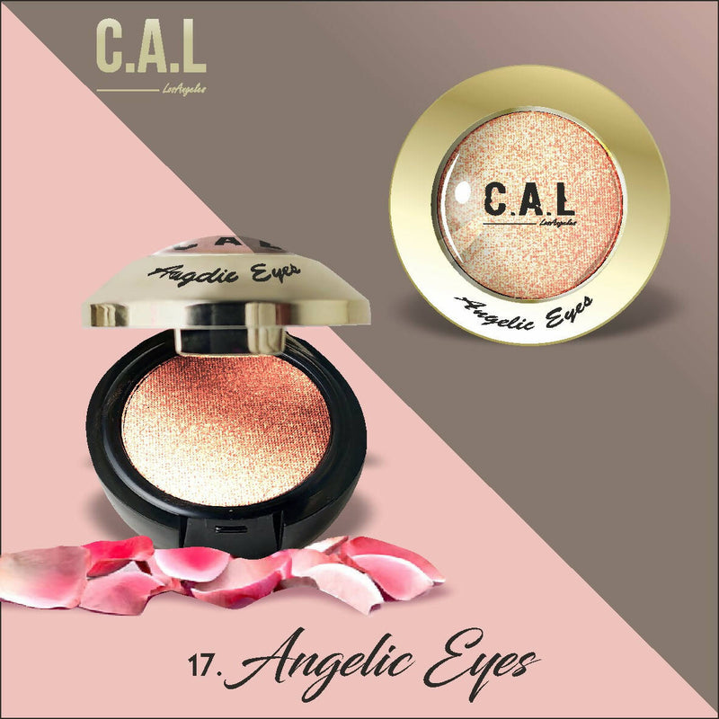 CAL Los Angeles Angelic Eye Shadow (Single Eyes) 17-Brown - Distacart