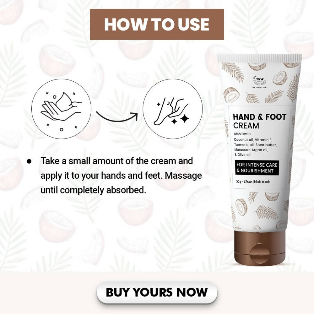 The Natural Wash Hand & Foot Cream