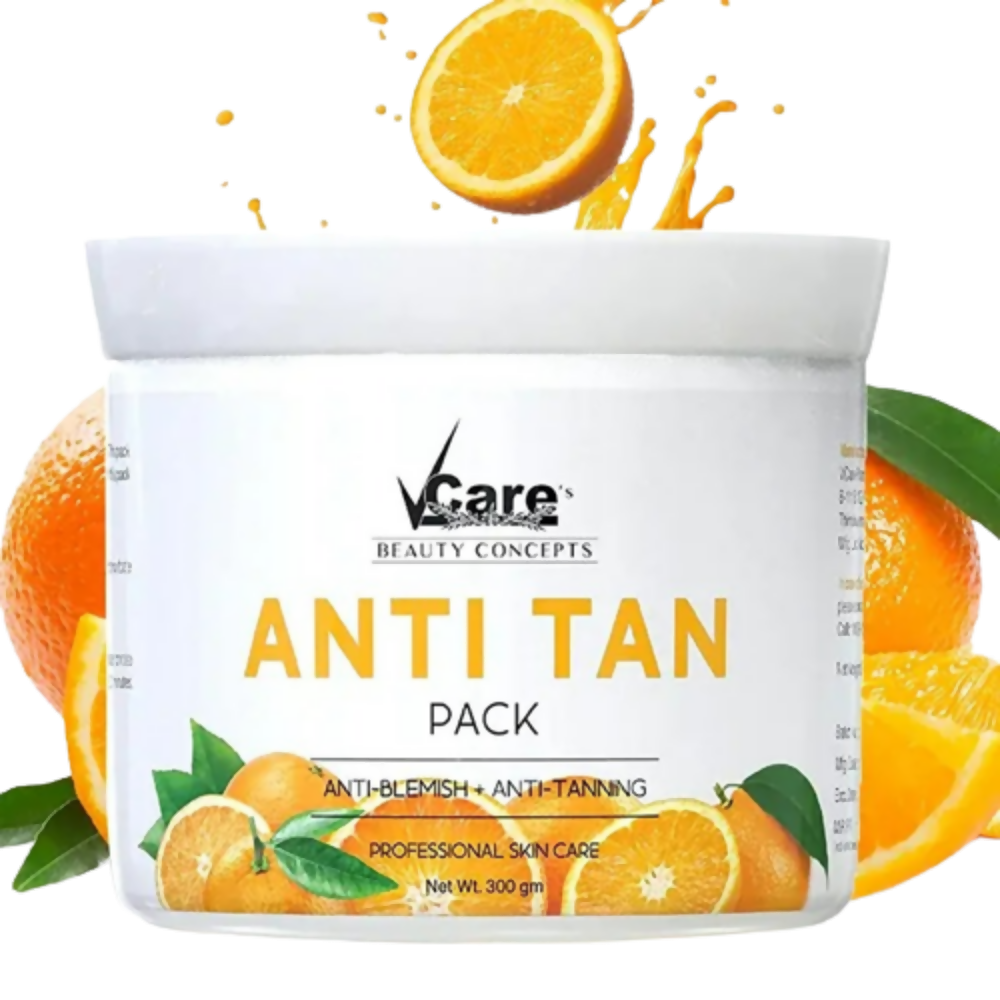 VCare Anti-Tan Facial Pack For Glowing Skin - Distacart