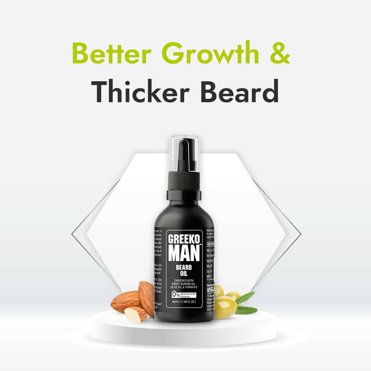 Greeko Man Beard Oil - Distacart