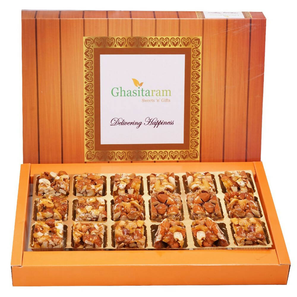 Ghasitaram Gud (Jaggery) Dry Fruit Bites With No Added Sugar - Distacart