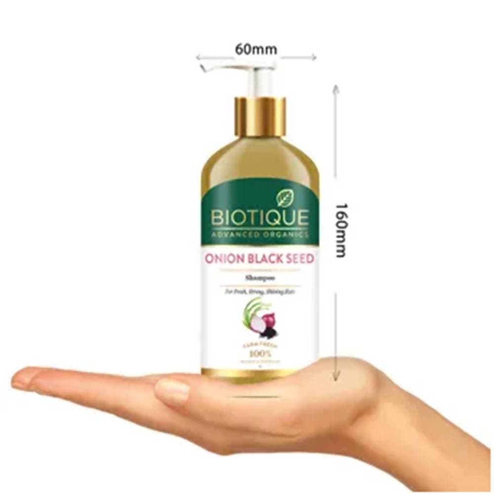 Biotique Onion Black Seed Shampoo - Distacart