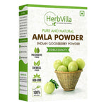 Thumbnail for Herbvilla Amla (Indian Gooseberry) Powder For Hair Growth - Distacart