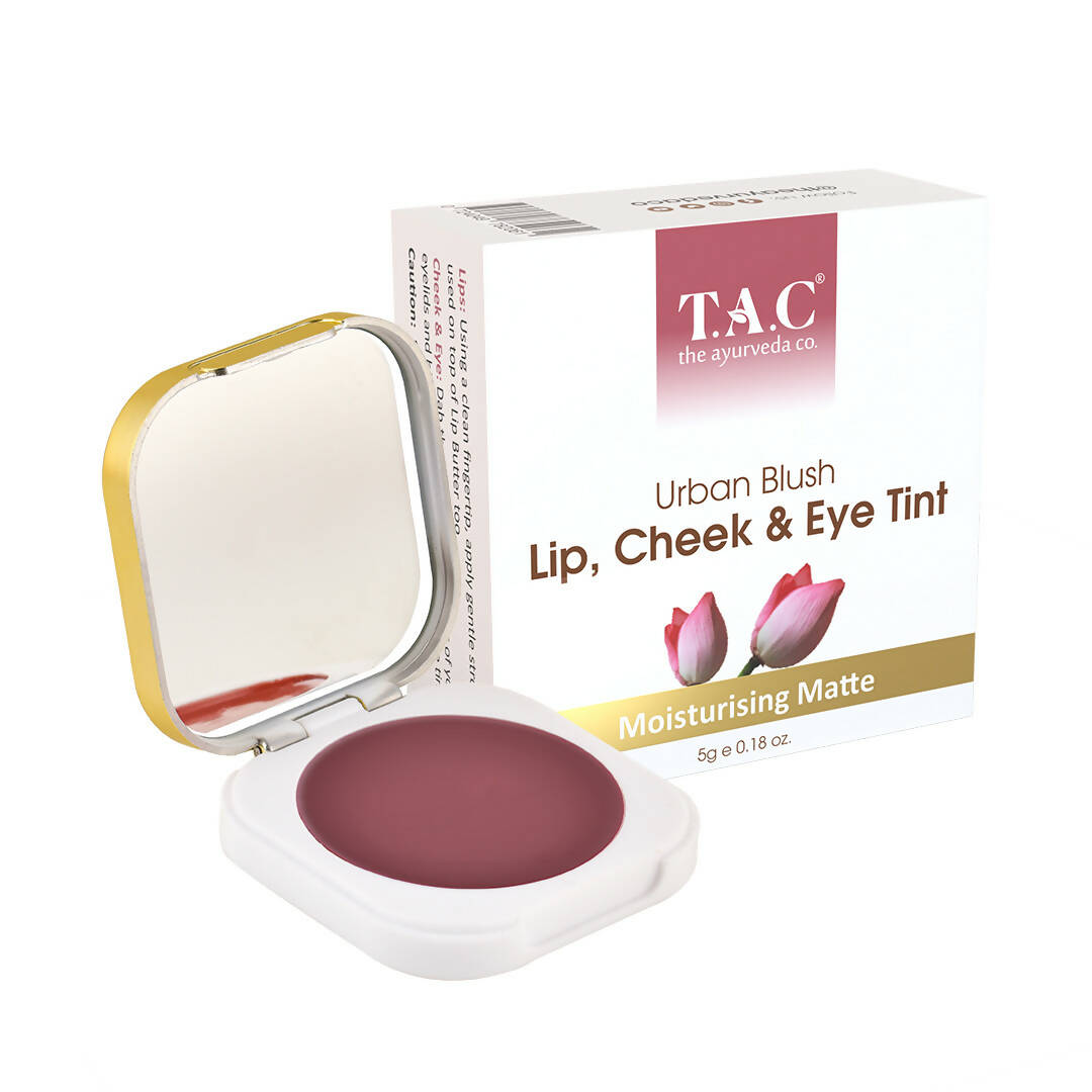 TAC - The Ayurveda Co. Urban Blush Lip, Cheek & Eye Tint - Distacart