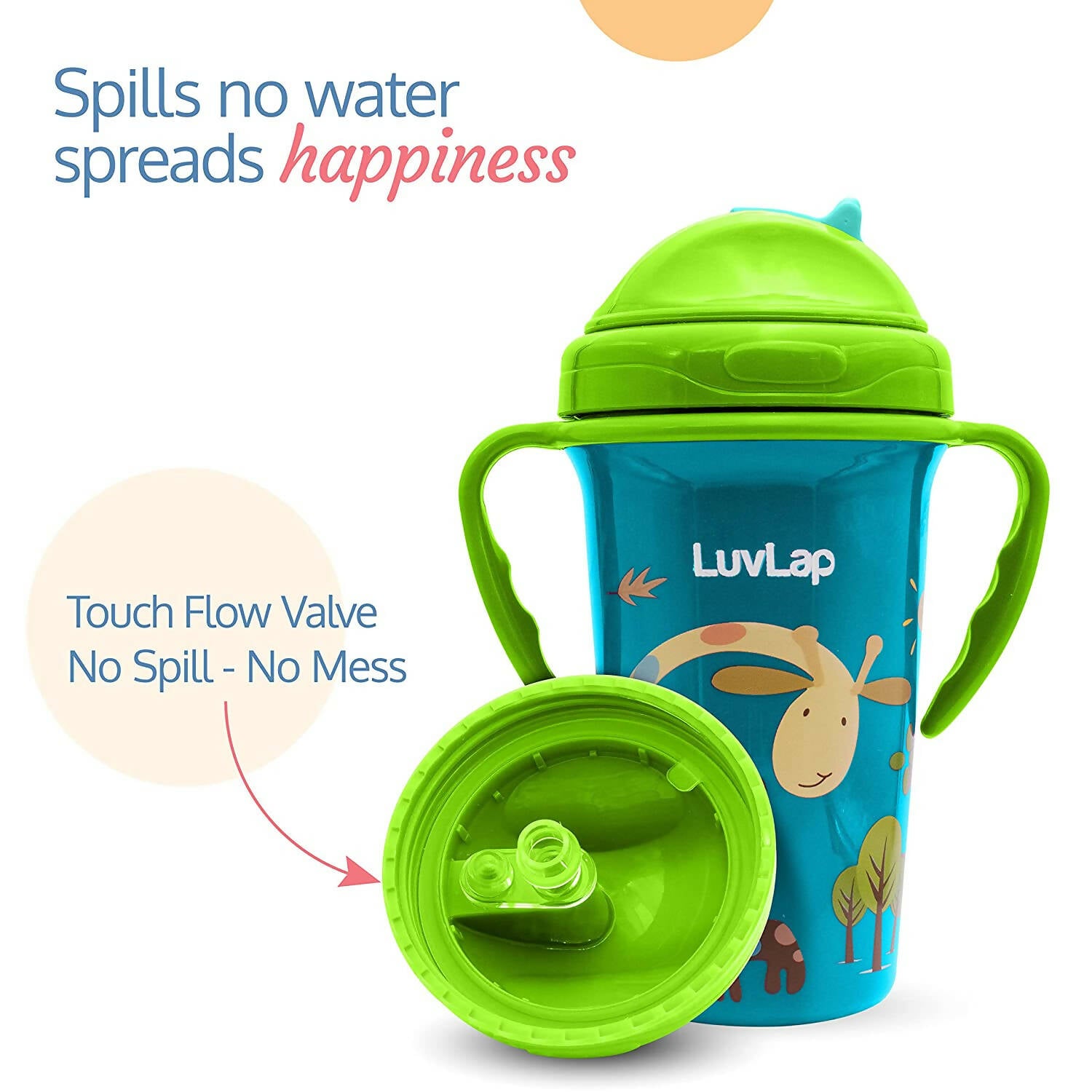LuvLap Tiny Giffy Sipper for Infant/Toddler - Distacart