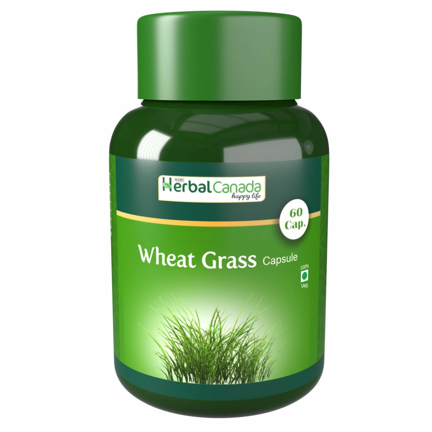 Herbal Canada Wheat Grass Capsules - Distacart