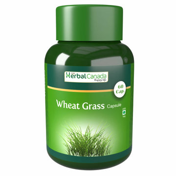 Herbal Canada Wheat Grass Capsules - Distacart