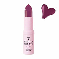 Thumbnail for Avon Simply Pretty Colorbliss Lipstick - Plum Perfect - Distacart