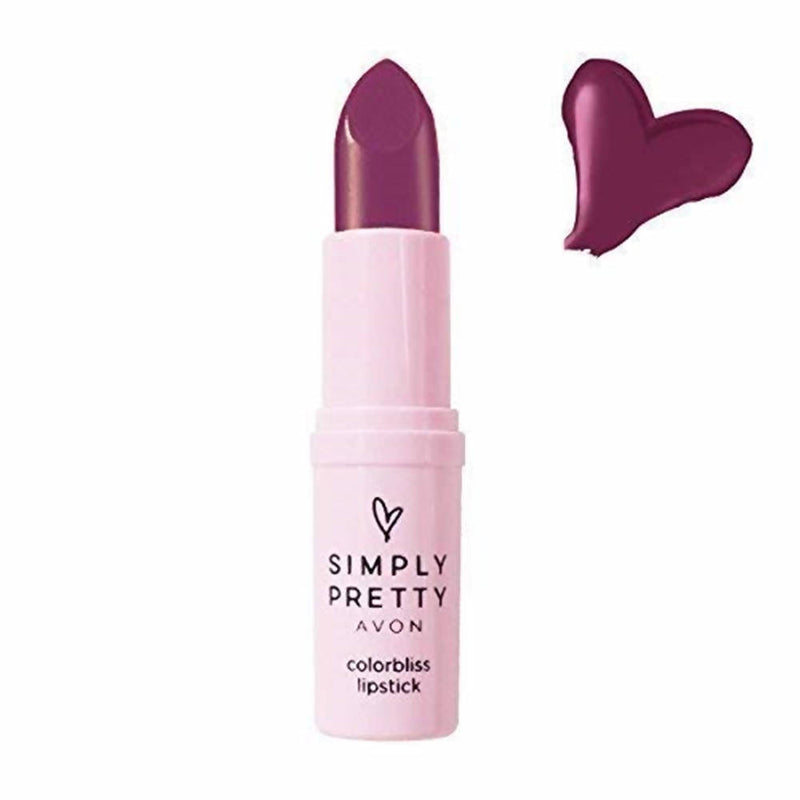 Avon Simply Pretty Colorbliss Lipstick - Plum Perfect - Distacart