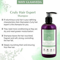 Thumbnail for Glamveda Curly Hair Expert Shampoo Anti Frizz & Damage Repair