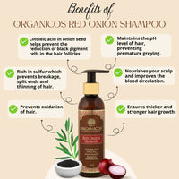 Thumbnail for Organicos Red Onion Shampoo - Distacart