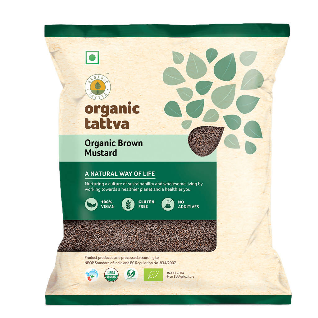Organic Tattva Brown Mustard (Rai)