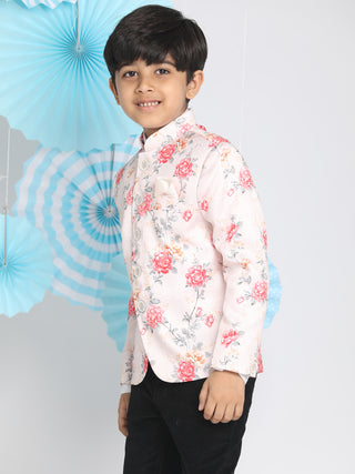 Vastramay Digitally Printed Floral Royal Jodhpuri For Boys - Distacart